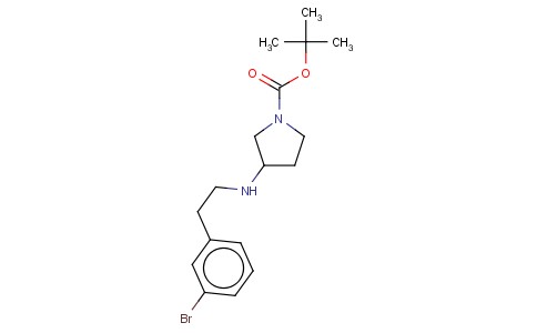 1-BOC-3-[2-(3-BROMO-PHENYL)-ETHYLAMINO]-PYRROLIDINE